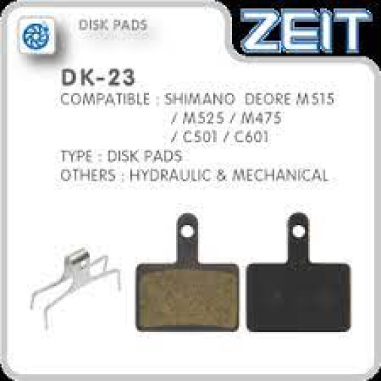 ZEIT DK-23 DISC BRAKE PADS