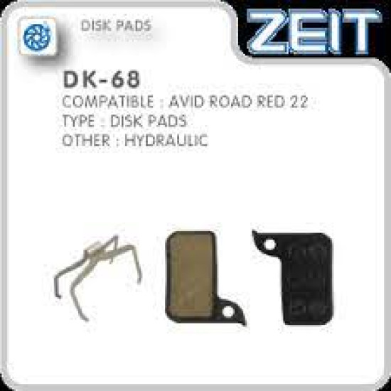 ZEIT DK-68 DISC BRAKE PADS
