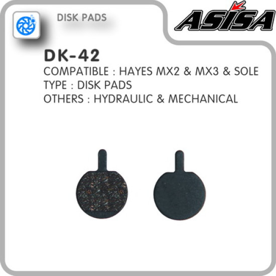 ASISA DK-42 DISC BRAKE PADS