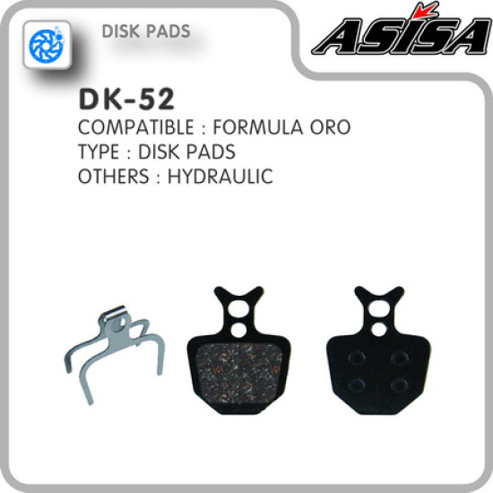 ASISA DK-52 DISC BRAKE PADS