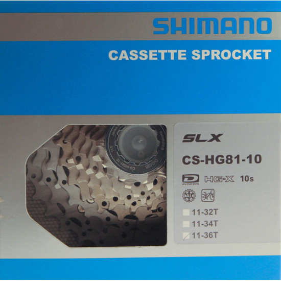 ΚΑΣΕΤΑ SHIMANO SLX CS-HG81-10