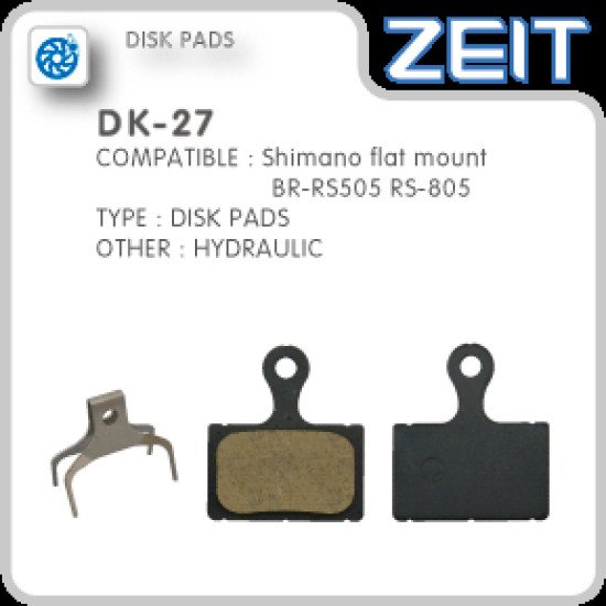 ZEIT DK-27 DISC BRAKE PADS