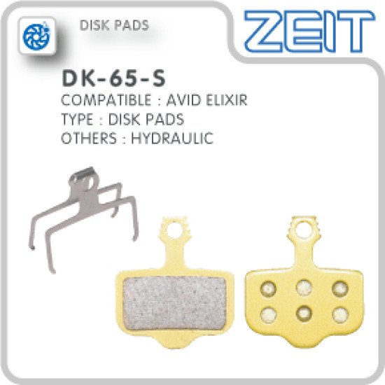 Zeit DK-65S DISC BRAKE PADS