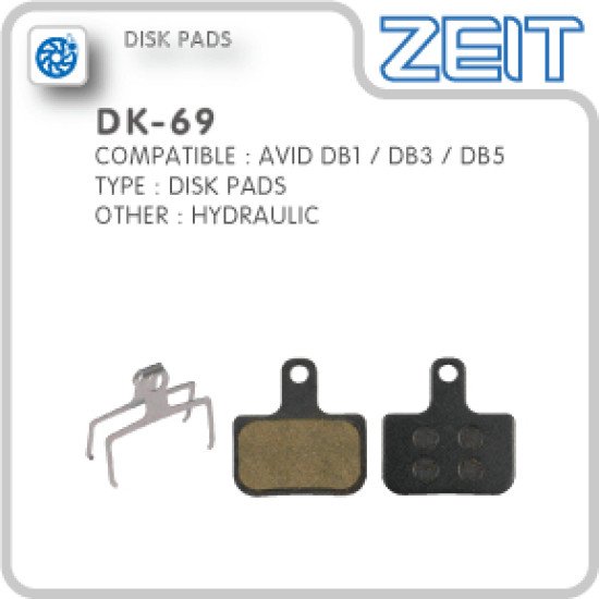 Zeit DK-69 DISC BRAKE PADS
