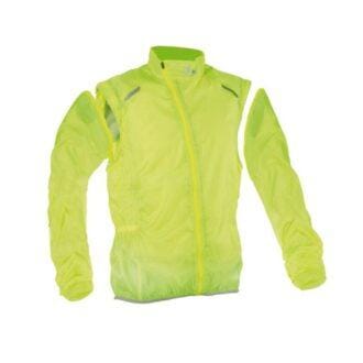 JACKET Μ-WAVE Αντιανεμικο-αδιαβροχο με αποσπώμενα μανικια