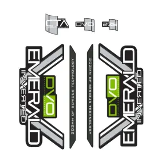 ΑΝΤΑΛΛΑΚΤΙΚΟ DVO EMERALD DECAL SET BLACK 275