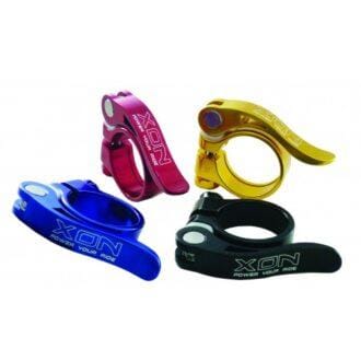 XON XSC-08 ALLOY SEAT CLAMP QUICK RELEASE 31.8MM BLACK