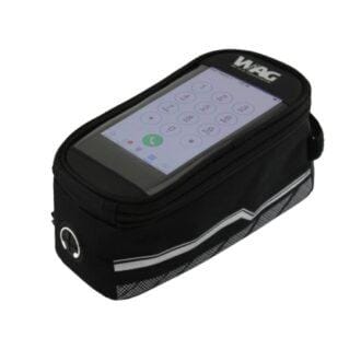 SMARTPHONE BAG WITH STORAGE COMPARTMENT VELCRO ATTACHMENTS TO THE FRAME SIZE M