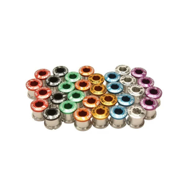 SHAMANRACING Bolts and nuts for chainring and rockring 5mm, 4pcs