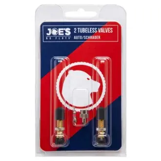 ΒΑΛΒΙΔΕΣ JOE´S 2 Tubeles Schrader Valves