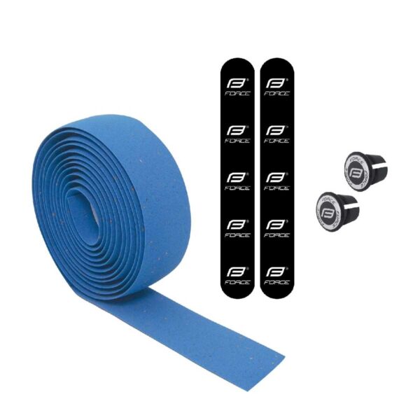 Handlebar Tape Force Cork Μπλε