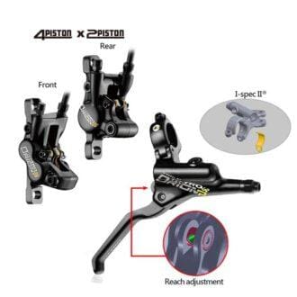 TEKTRO ΣΕΤ ΥΔΡΑΥΛΙΚΩΝ ΔΙΣΚΟΦΡΕΝΩΝ ORION HD-M735 4 PISTON x 2 PISTON  BULK