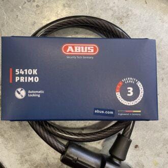 Κλειδαριά Μοτοσυκλέτας Abus 5410K / 85 Primo Κουλούρα Αντικλεπτική Μαύρο