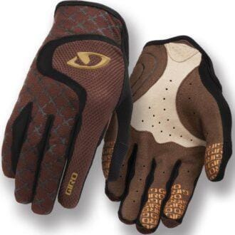 GIRO RIVET brown/black bombs GLOVES